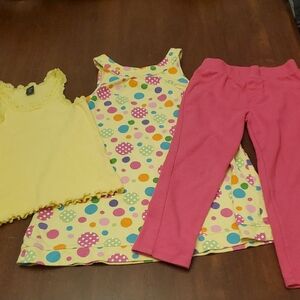 Colorful Polka Dot Kids Pajama Set
